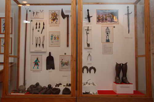 exponate der ritter Birzai Museum