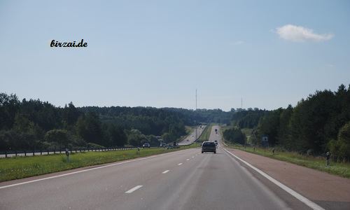Autobahnpanorama Litauen